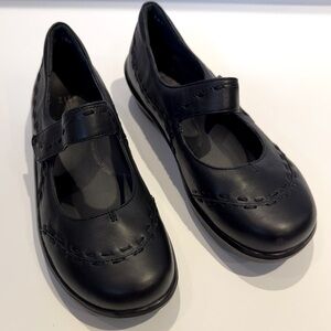 Ziera Gummibear Leather Mary Jane In Black